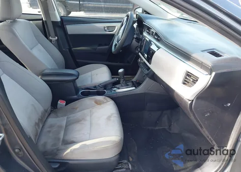 2014 Toyota Corolla Le from USA, damaged, VIN 2T1BURHE1EC121991